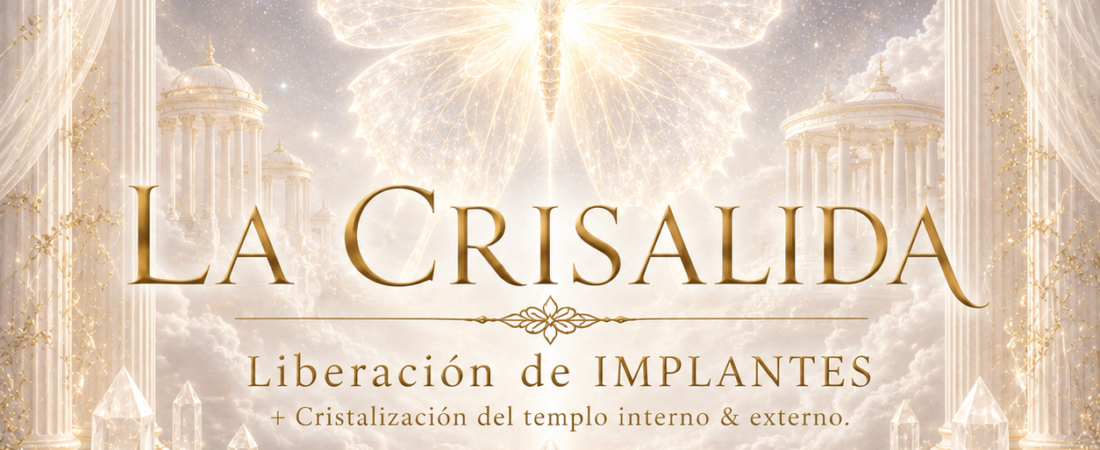 “La Crisálida · Liberación de Implantes e Iluminación del SER”