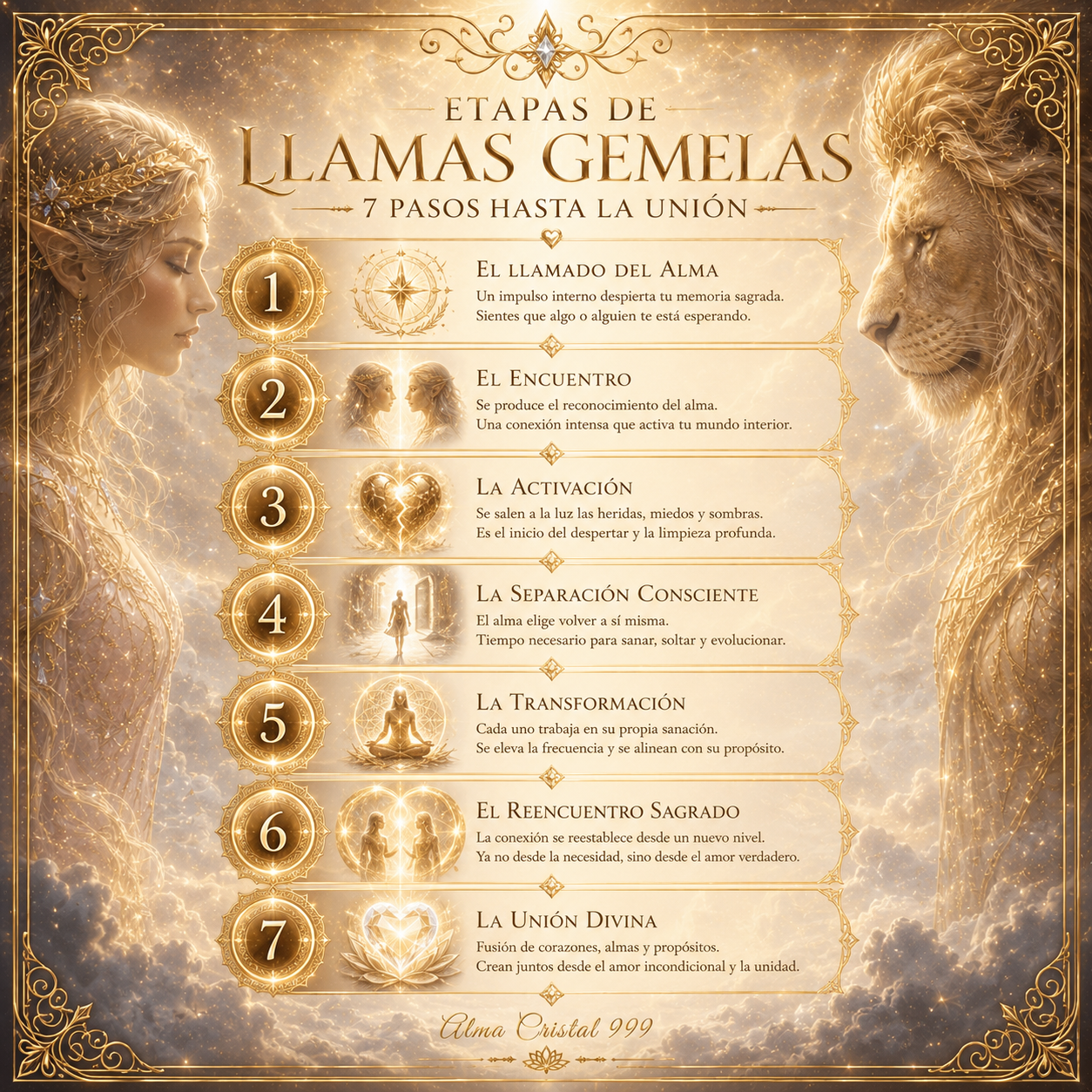 Etapas de llamas gemelas